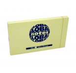 GLOBAL NOTES 125x75 YELLOW