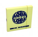 GLOBAL NOTES 75x75 YELLOW